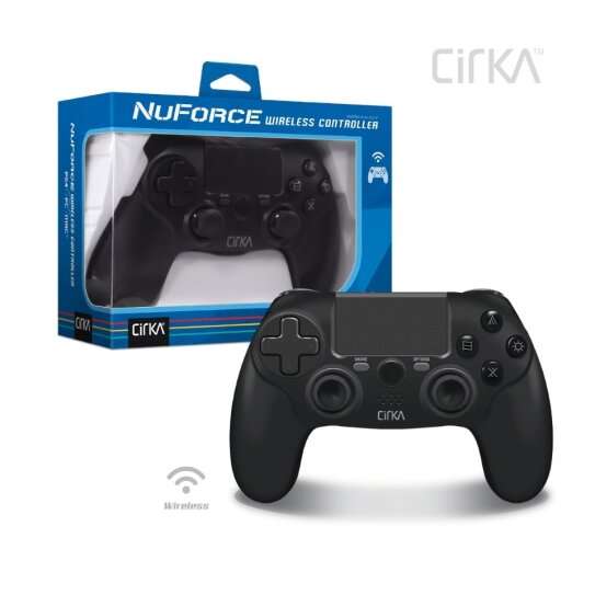 CirKa NuForce Wired Game Controller for PS4/PC - Black