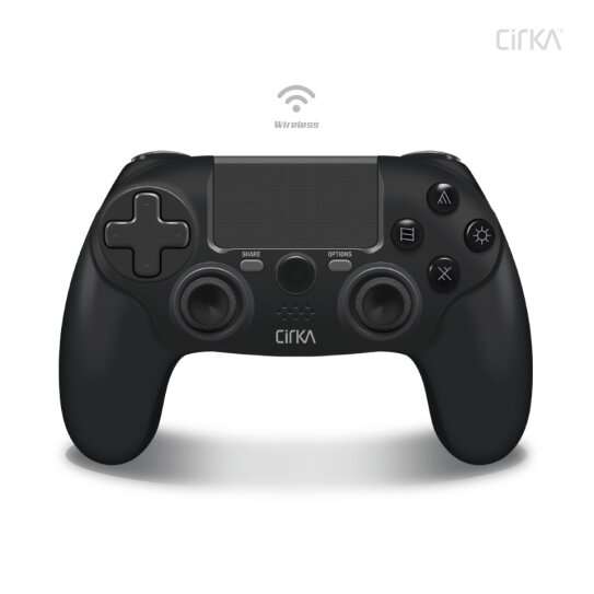CirKa NuForce Wired Game Controller for PS4/PC - Black