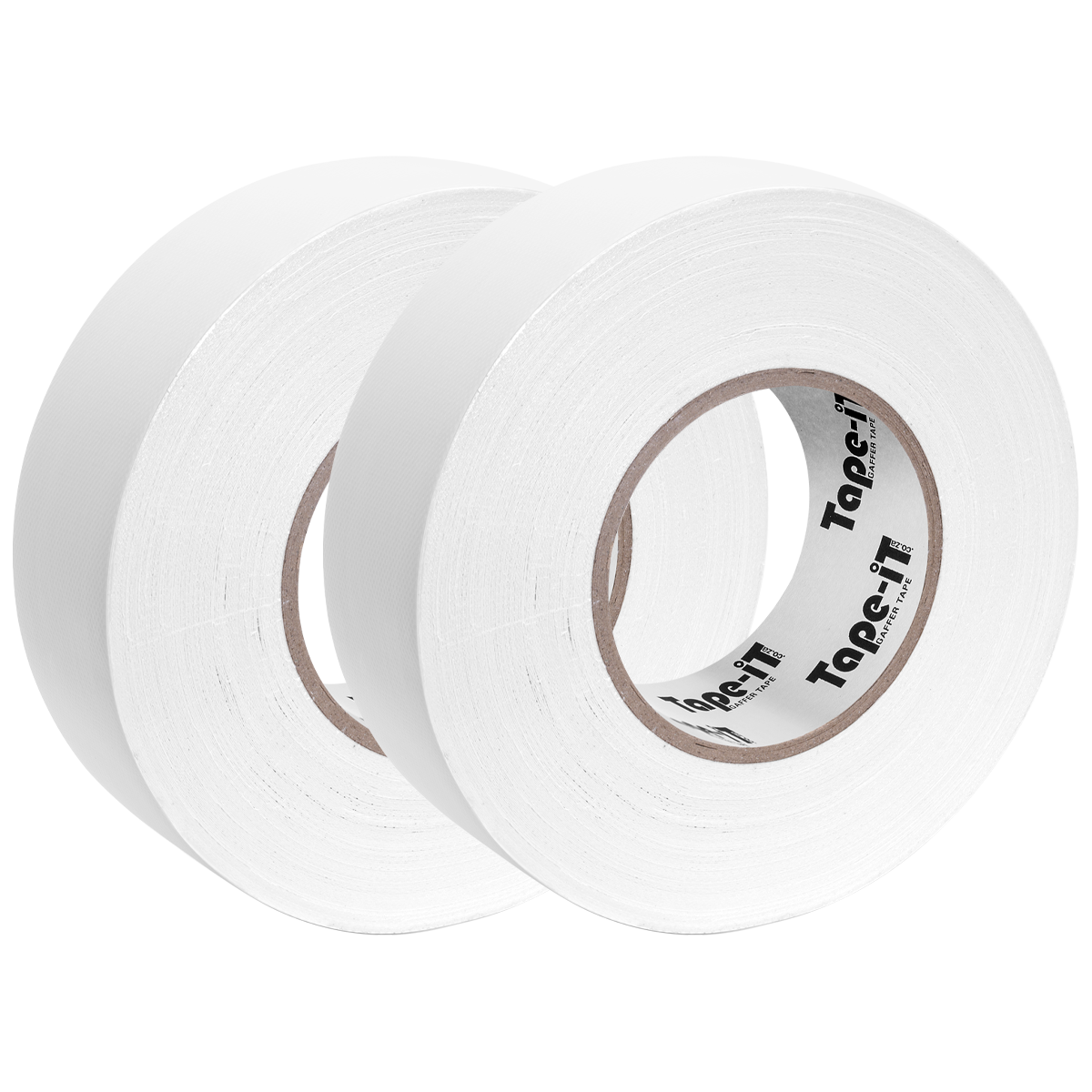 Ti4850WG2 | Tape-iT 2 Pack of White Gaffer Tape Rolls 48mm x 50m