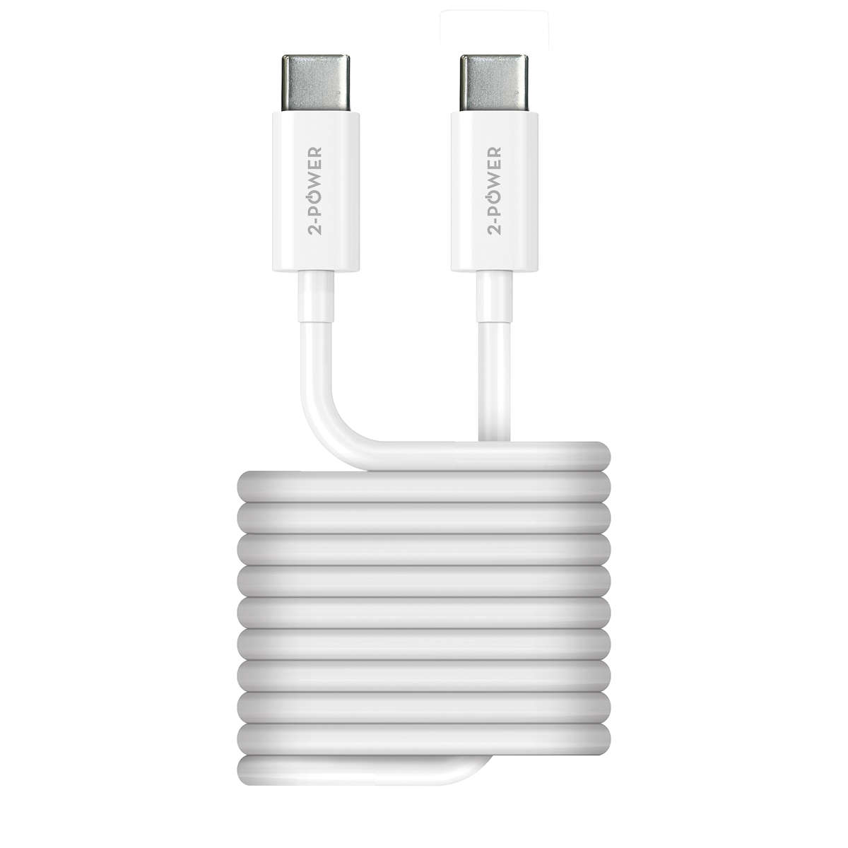 2PUC2M06W | 2-Power 2m 100W USB Cable USB-C to USB-C