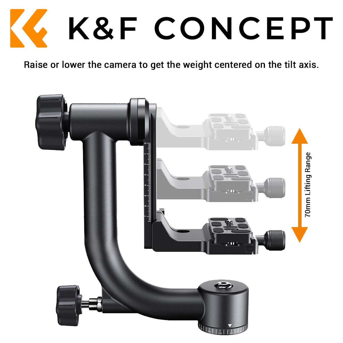 KF31.033 | K&F Gimbal Head