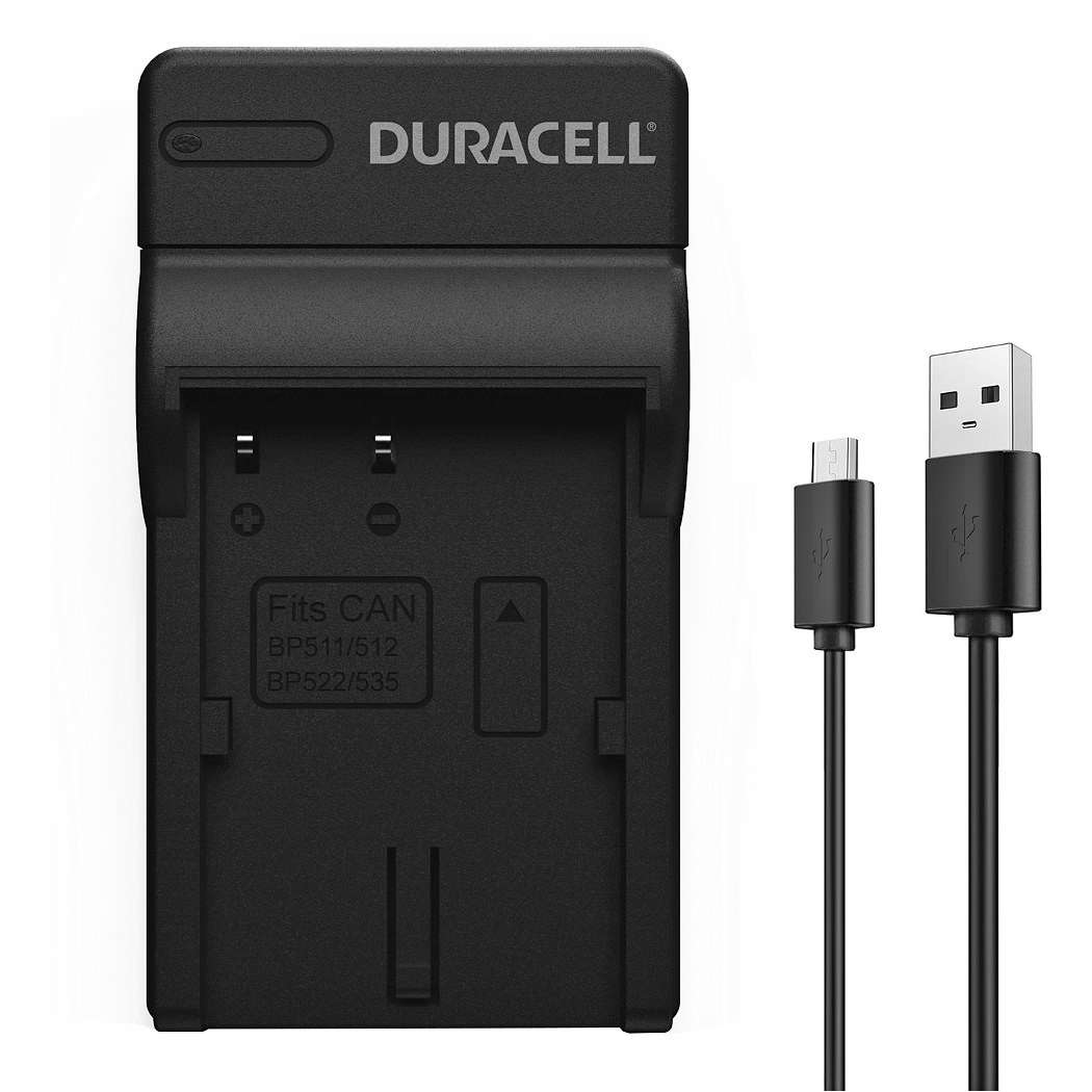DRC5902 | Duracell Battery Charger for Canon BP-511 Batteries