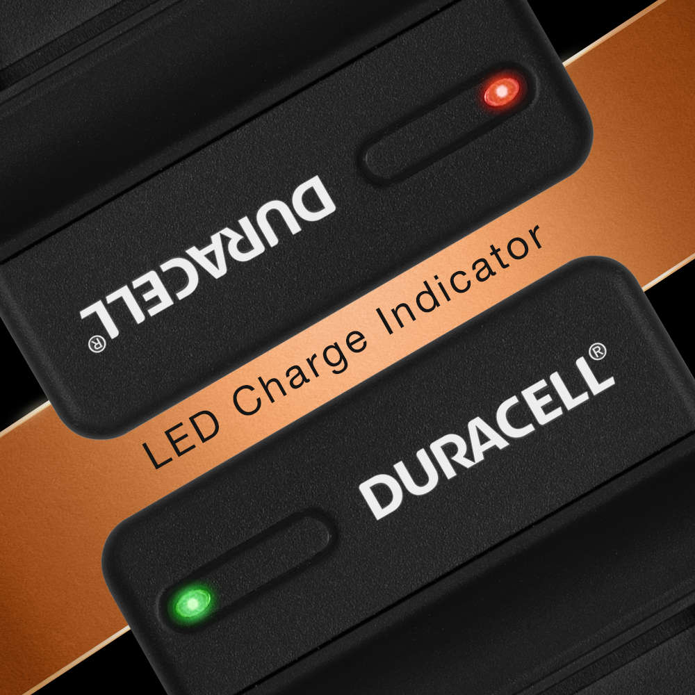 DRC5908 | Duracell Battery Charger for Canon NB-10L Batteries