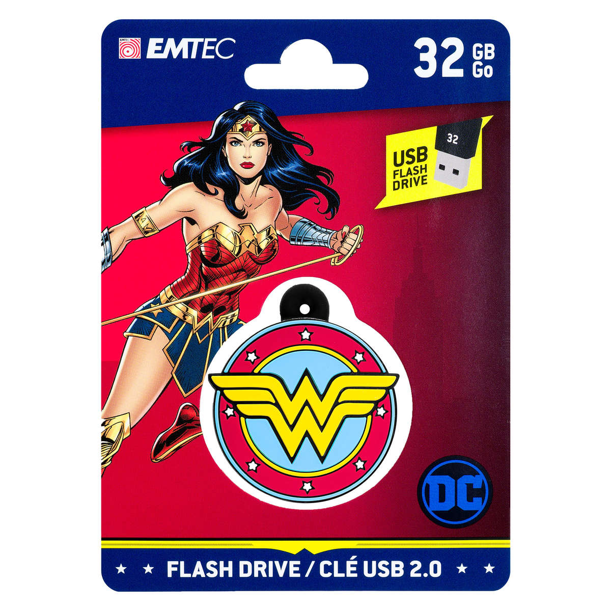 ECMMD32GDCC03 | EMTEC 32GB Wonder Woman USB