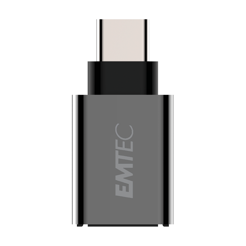 EMTEC USB Adapter 2 Pack - Adapt from USB-A to USB-C | T600C