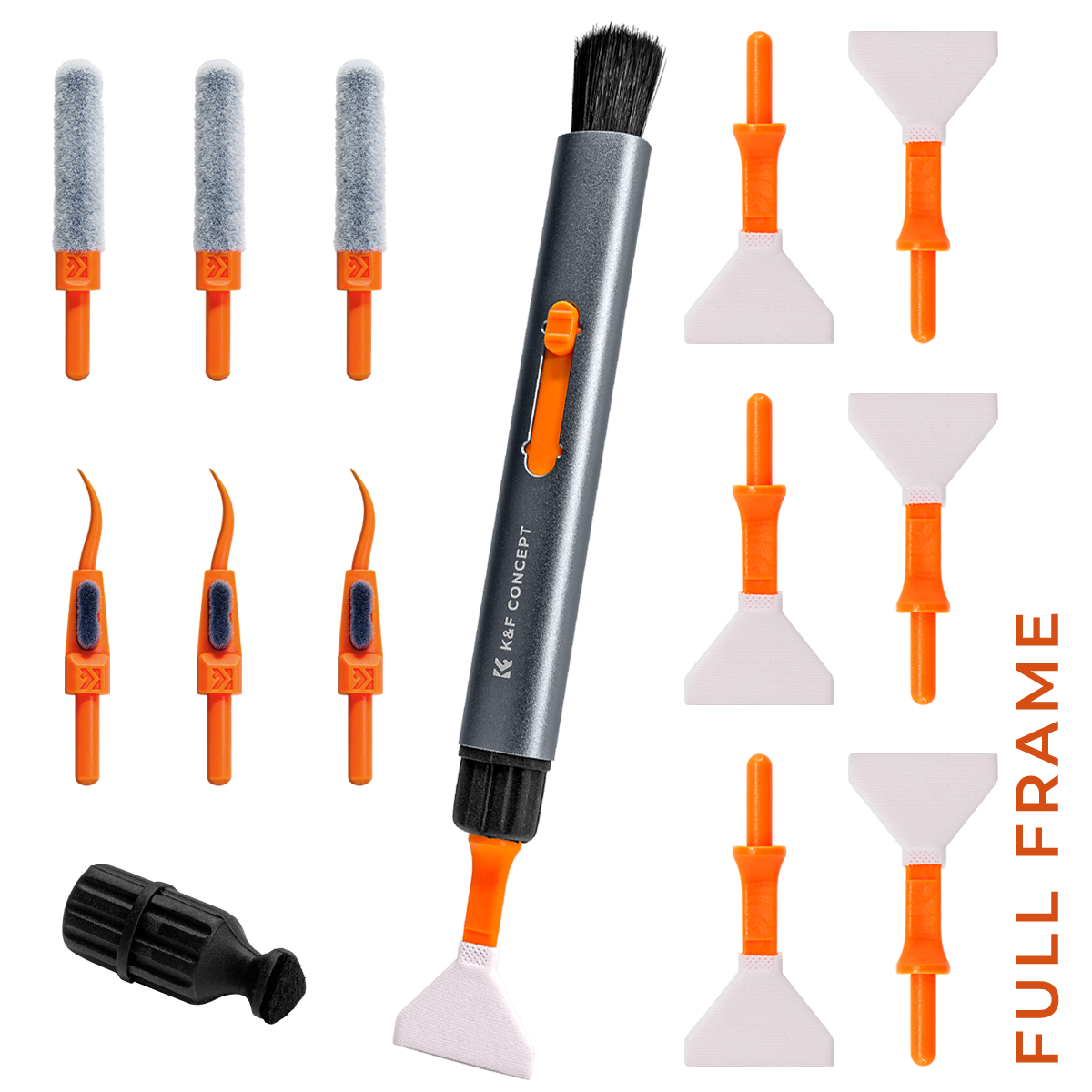 SKU.1976 | K&F 5-in-1 Electronics Cleaning Pen with Full Frame Sensor Swabs