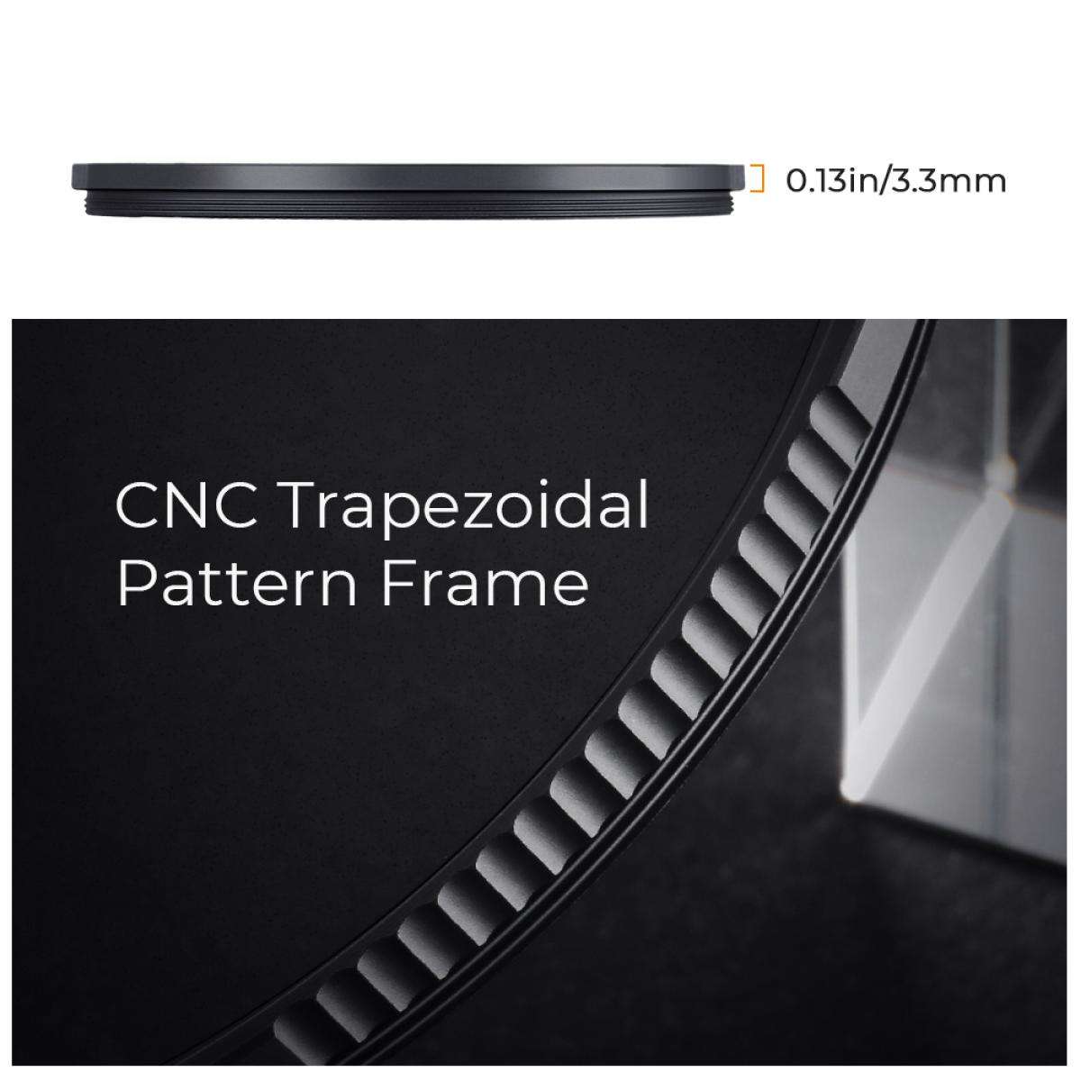 K&F 40.5mm Black Mist Diffusion Effect Filter 1/4 Nano-X Series | KF01.1621