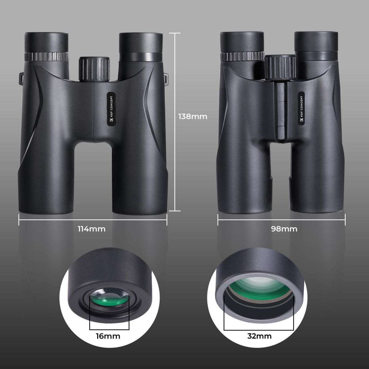 KF33.071 | K&F Sport-Compact Binoculars 12x32