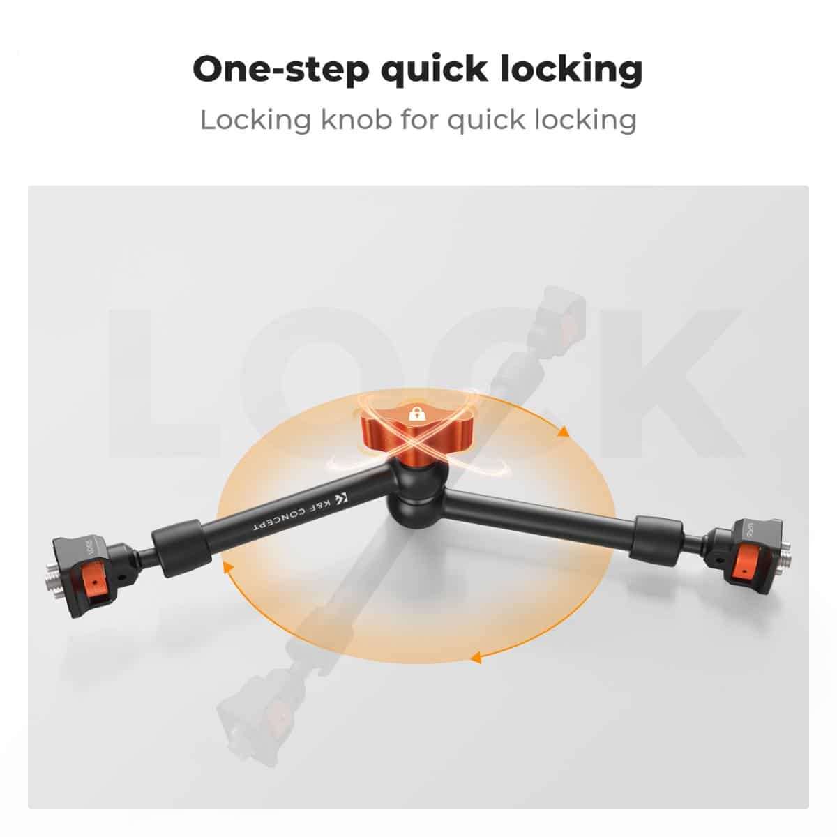 K&F Magic Arm 11 Inch with Mini Clamp | KF31.132