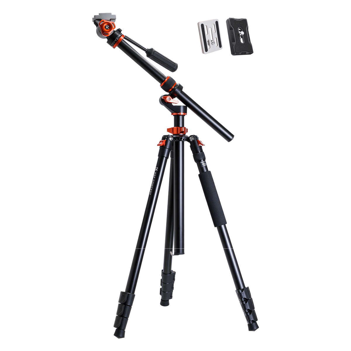 K&F Omni-Reach Video Tripod with Integrated Angle Arm & Monopod | KF09.137