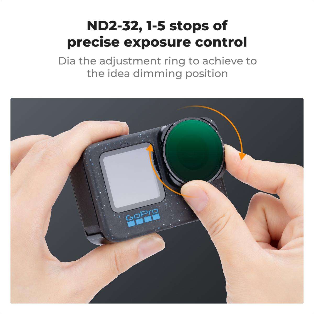 KF01.1870 | K&F VND2-32 Filter for GoPro Hero 9-13