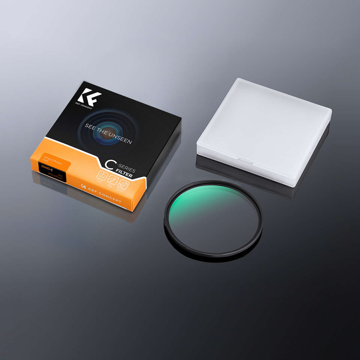 KF01.2428 | K&F 82mm White Mist Filter Classic Series