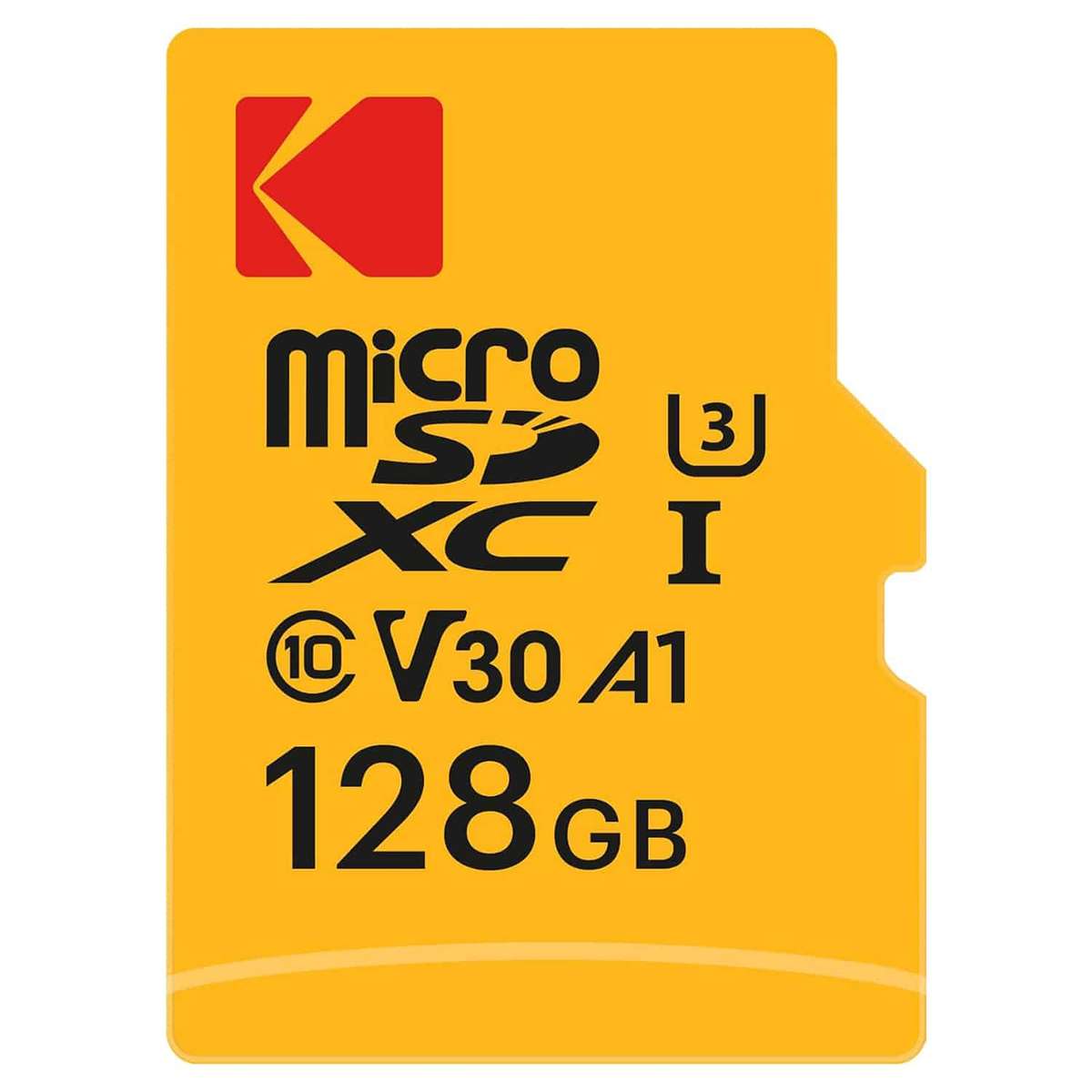 Kodak V30 microSD Card Ultra Performance with UHS-I U3 V30 for 4k Capture - Kodak 128GB microSD C...