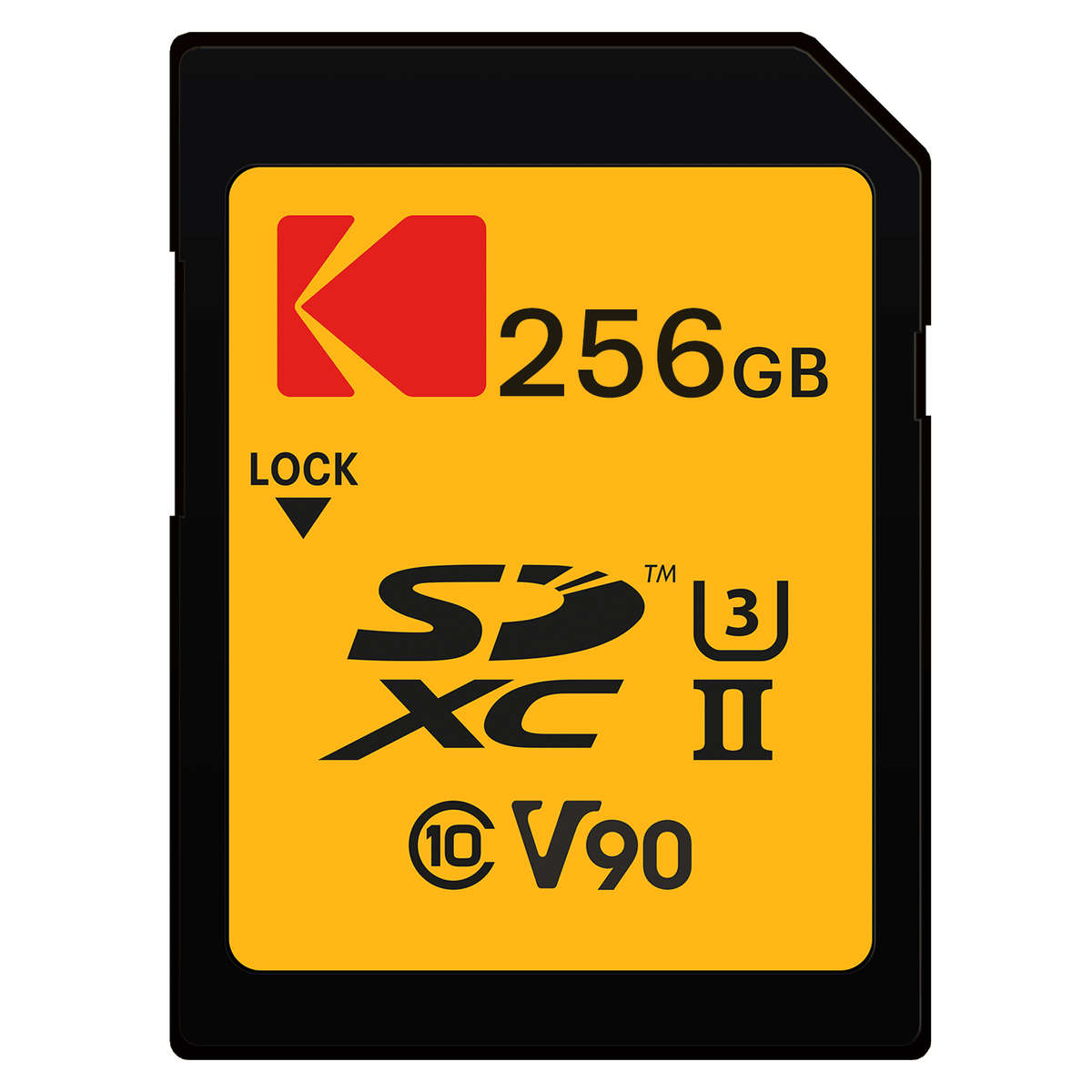 Kodak V90 SD Card Ultra Pro with UHS-II U3 V90 for 4k or 8k Capture - Kodak 256GB SD Card Ultra P...