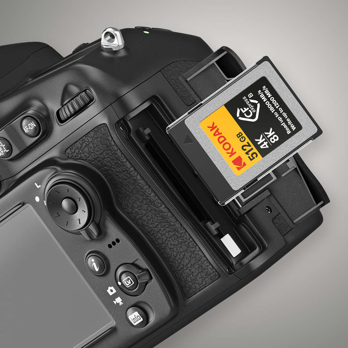 Kodak 512GB CFexpress Type B - CFX Series for 3D or 8k Video Write Speeds