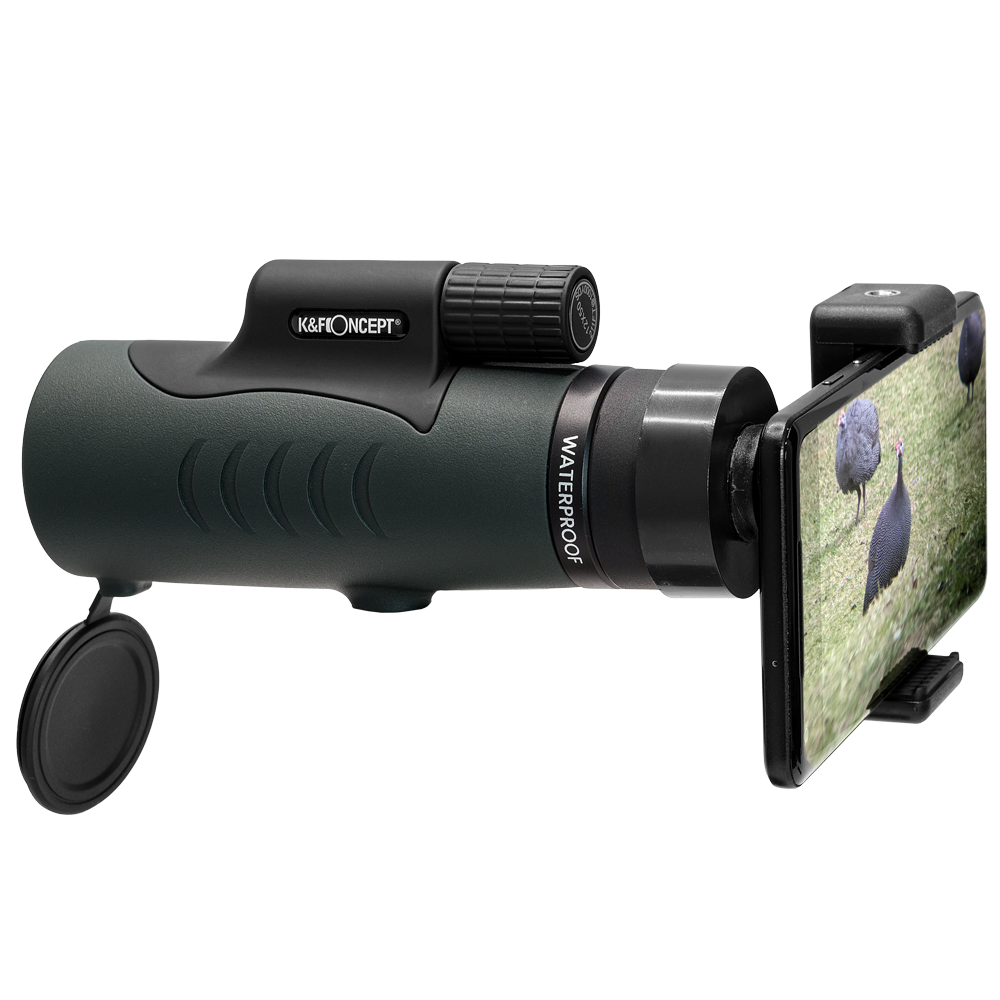 KF33.008 | K&F Monocular with 12x42 Magnification and Phone Attachment