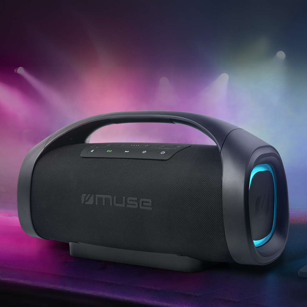 Muse 300W IPX6 Splash Proof Bluetooth Speaker with Karaoke | M-980 BT