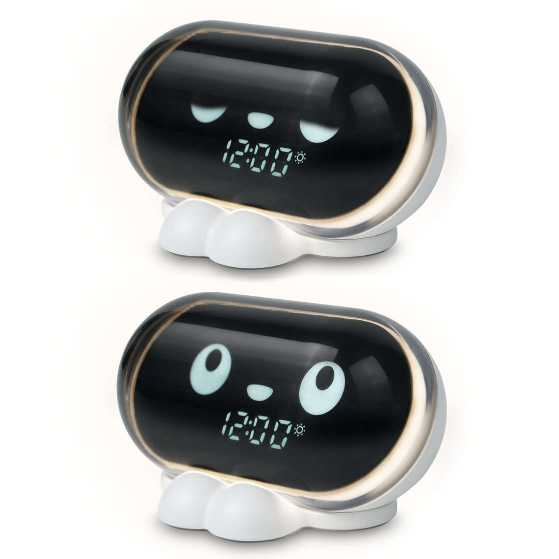 Muse Snoozy Kids Alarm Clock with Animated Eyes &amp; Progressive Wake Feature