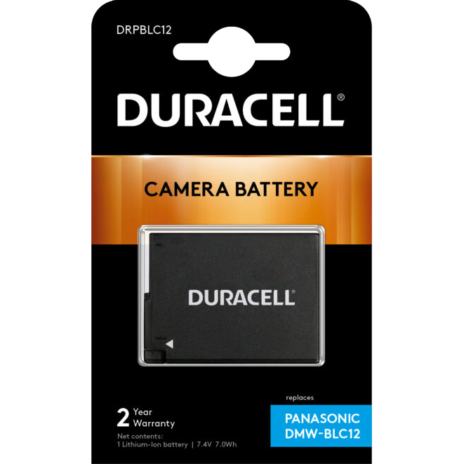 DRPBLC12 | Duracell DMW-BLC12 Camera Battery for Panasonic