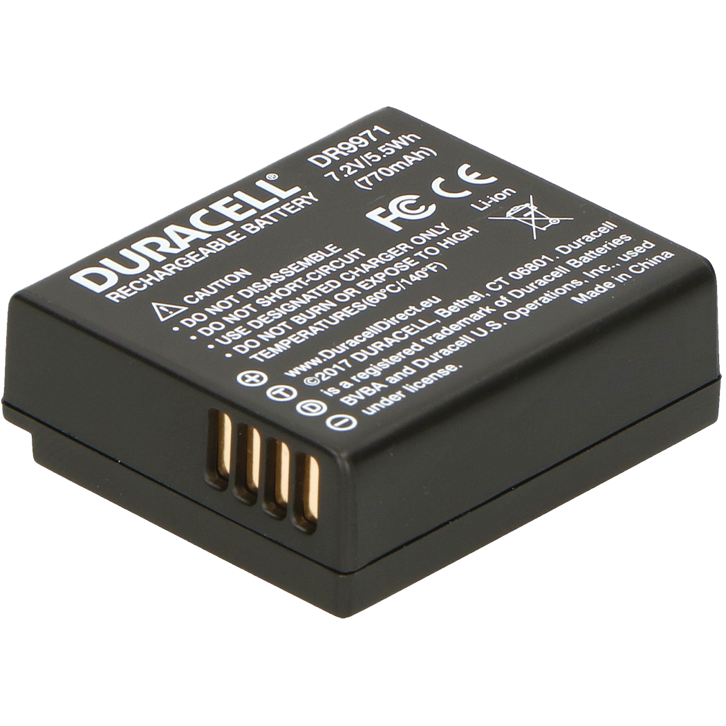 Panasonic DMW-BLE9 and DMW-BLG10 Camera Battery by Duracell