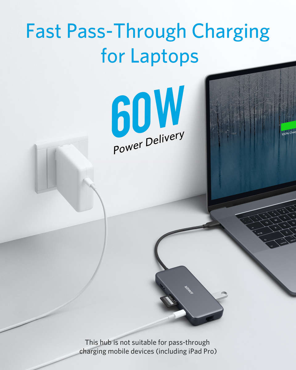Anker PowerExpand+ 7-in-1 USB-C PD Ethernet Hub