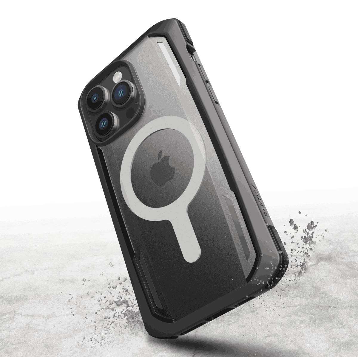 Raptic Secure for iPhone 14 Pro Max - Black Case - MagSafe Compatible