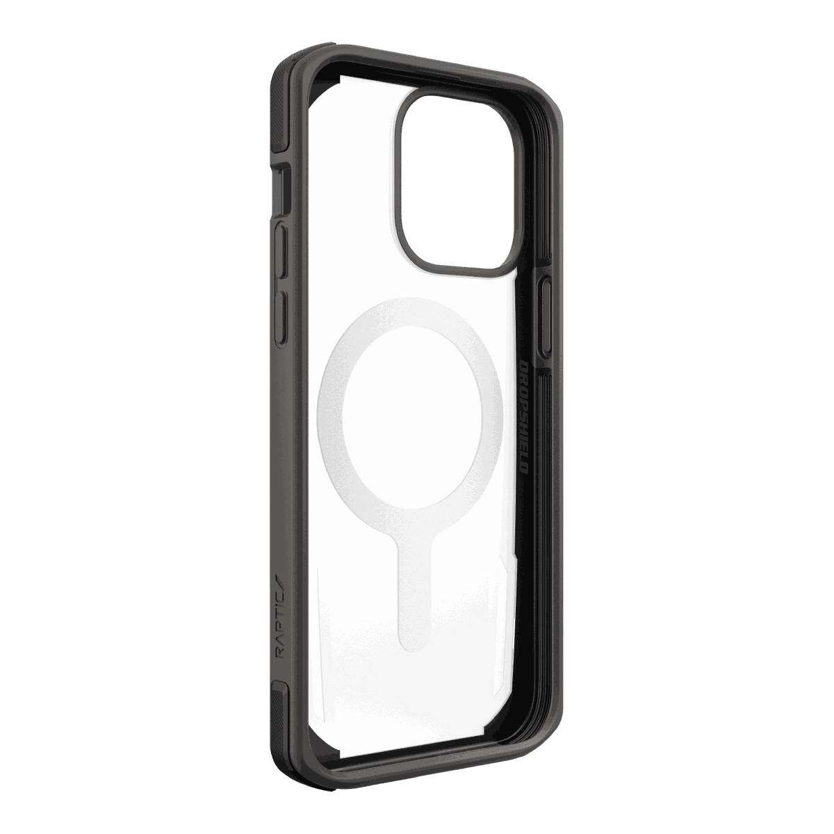 Raptic Secure for iPhone 14 Pro Max - Black Case - MagSafe Compatible