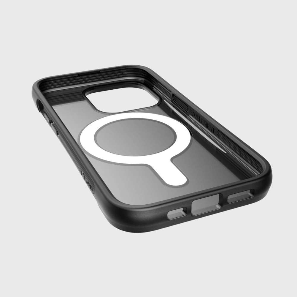 Raptic Clutch MagSafe Compatible Black Case for iPhone 14 Pro
