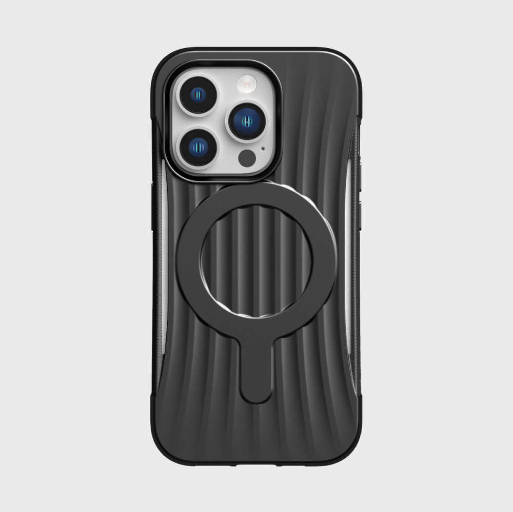 Raptic Clutch MagSafe Compatible Black Case for iPhone 14 Pro