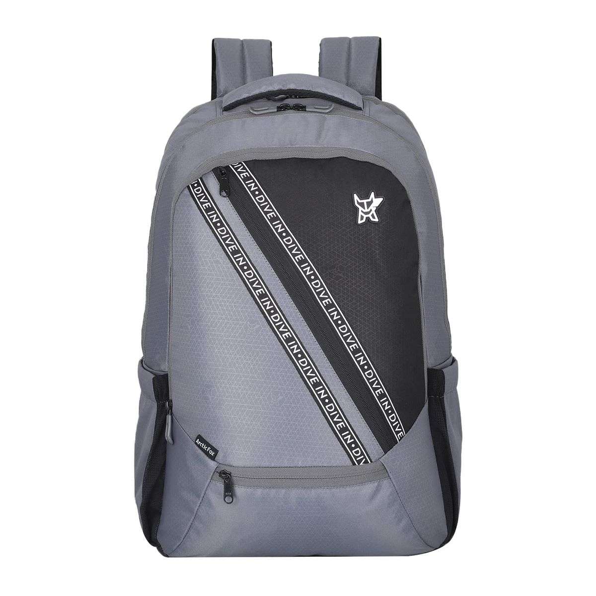 Arctic Fox Caution 15.5 Inch Laptop Backpack - Grey