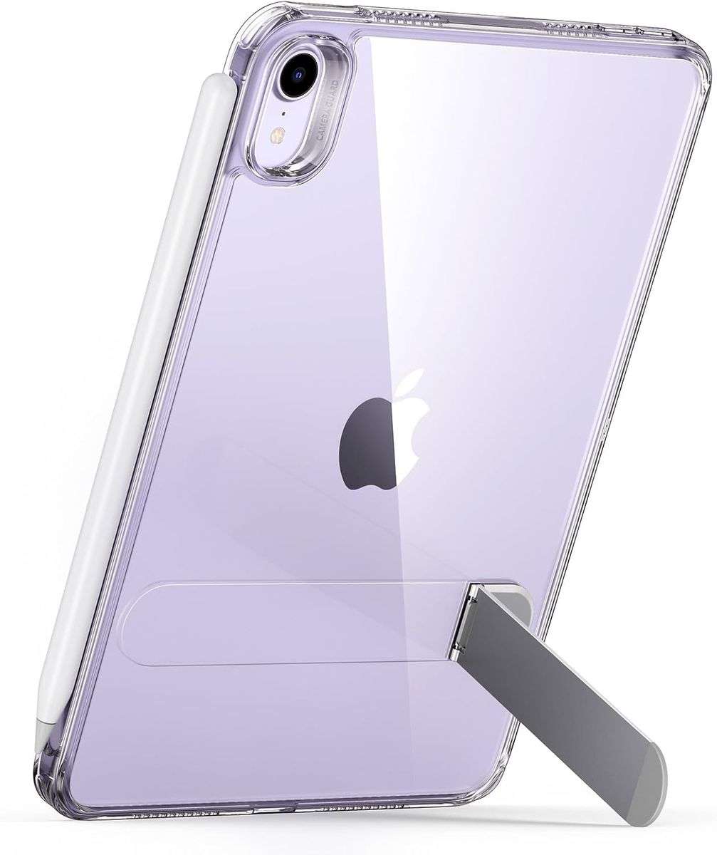 ESR Boost Kickstand Case Suitable for iPad Mini 7th/6th Generation Case - Clear