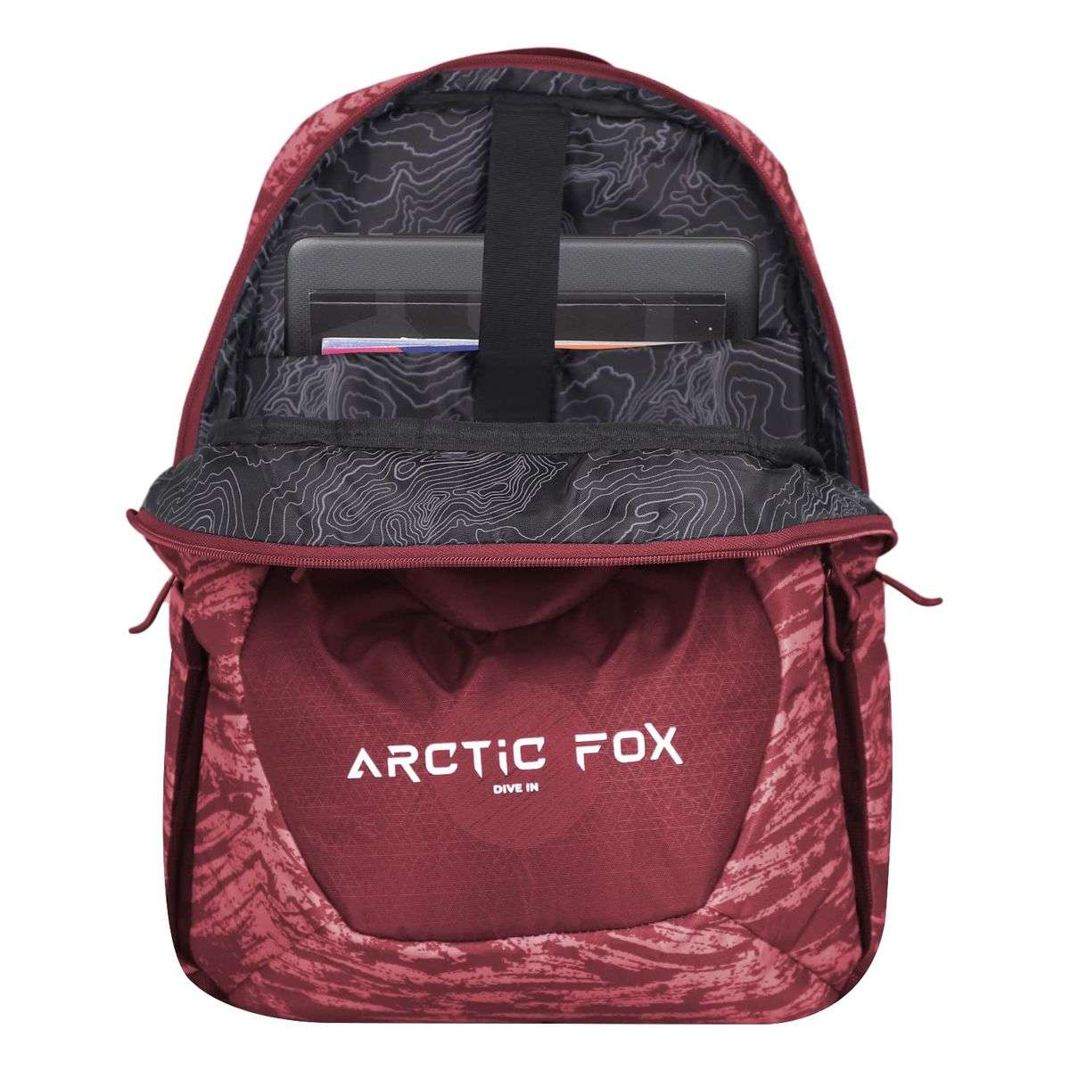 Arctic Fox Samurai 15.5 Inch Laptop Backpack - Red
