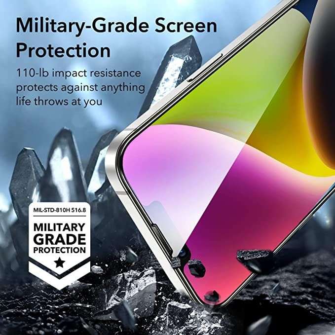 ESR Armorite Screen Protector for iPhone 13 Mini - 2 Pack