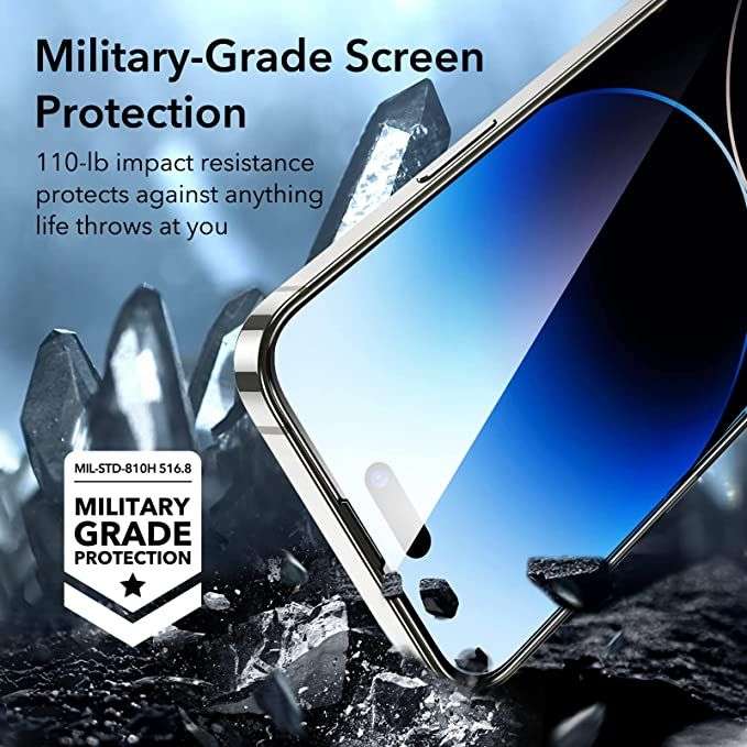 ESR Armorite Screen Protector for iPhone 14 Pro - 2 Pack