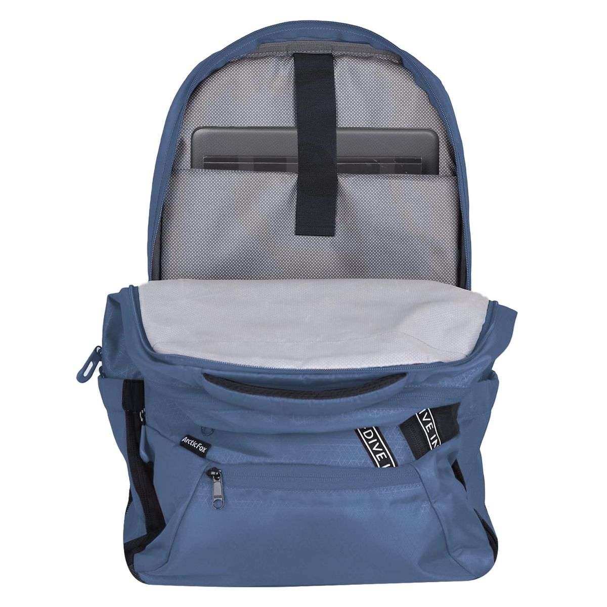 Arctic Fox Caution 15.5 Inch Laptop Backpack - Blue