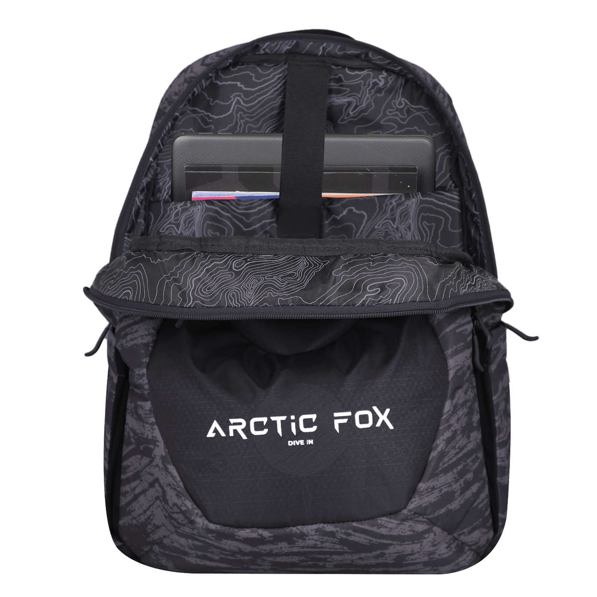 Arctic Fox Samurai 15.5 Inch Laptop Backpack - Black