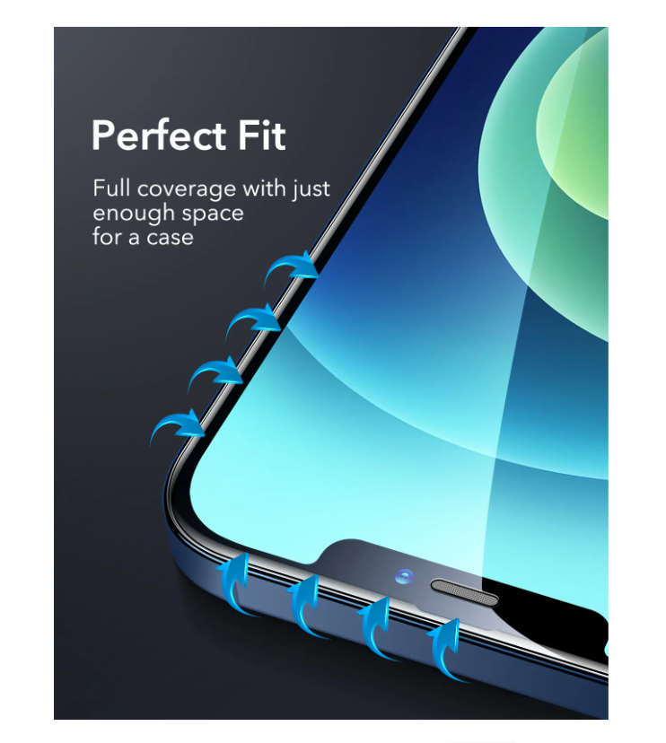 ESR Tempered-Glass Screen Protector for iPhone 13/13 Pro - 2 Pack