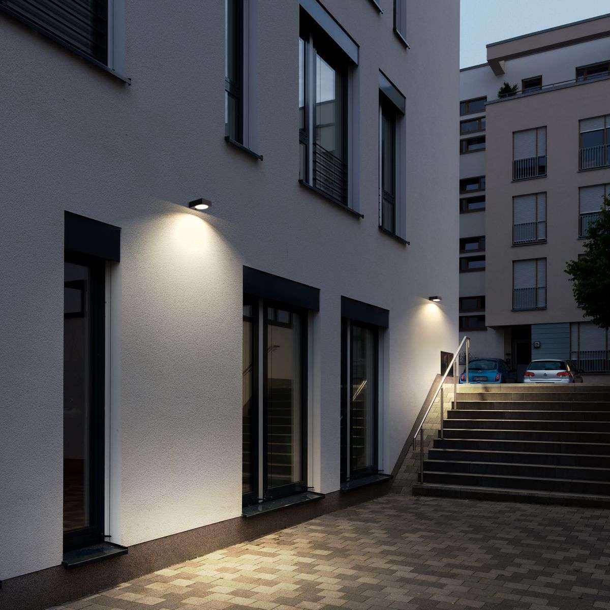 Luminar Lighting - Lunar Beam - Solar Wall Light 1000LM
