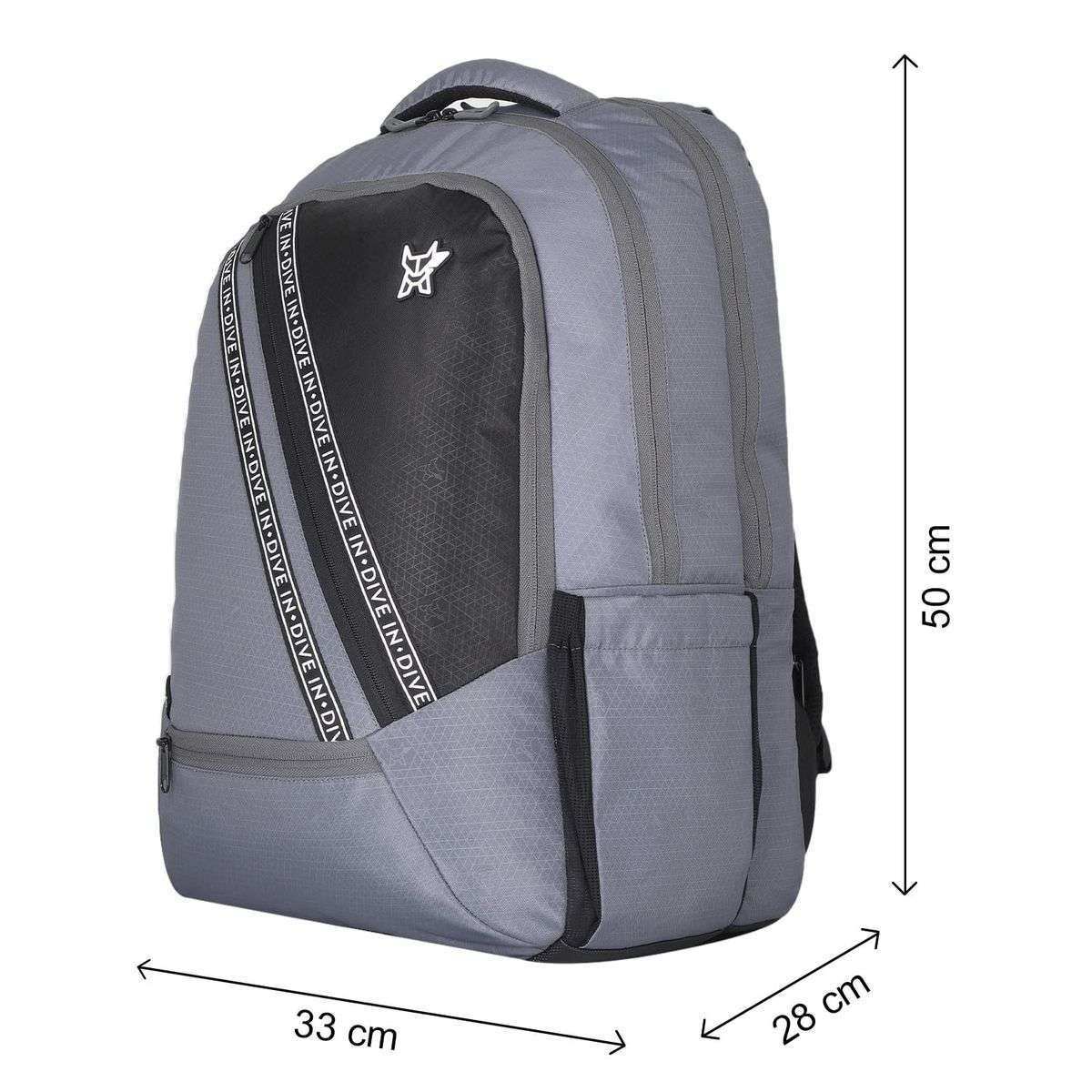 Arctic Fox Caution 15.5 Inch Laptop Backpack - Grey