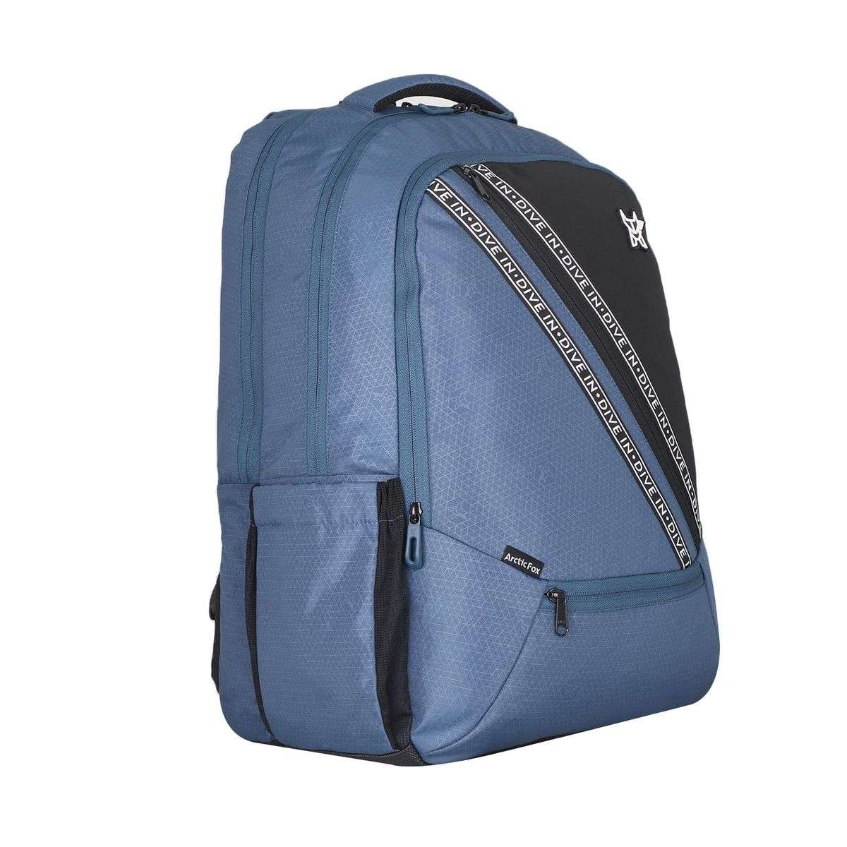 Arctic Fox Caution 15.5 Inch Laptop Backpack - Blue
