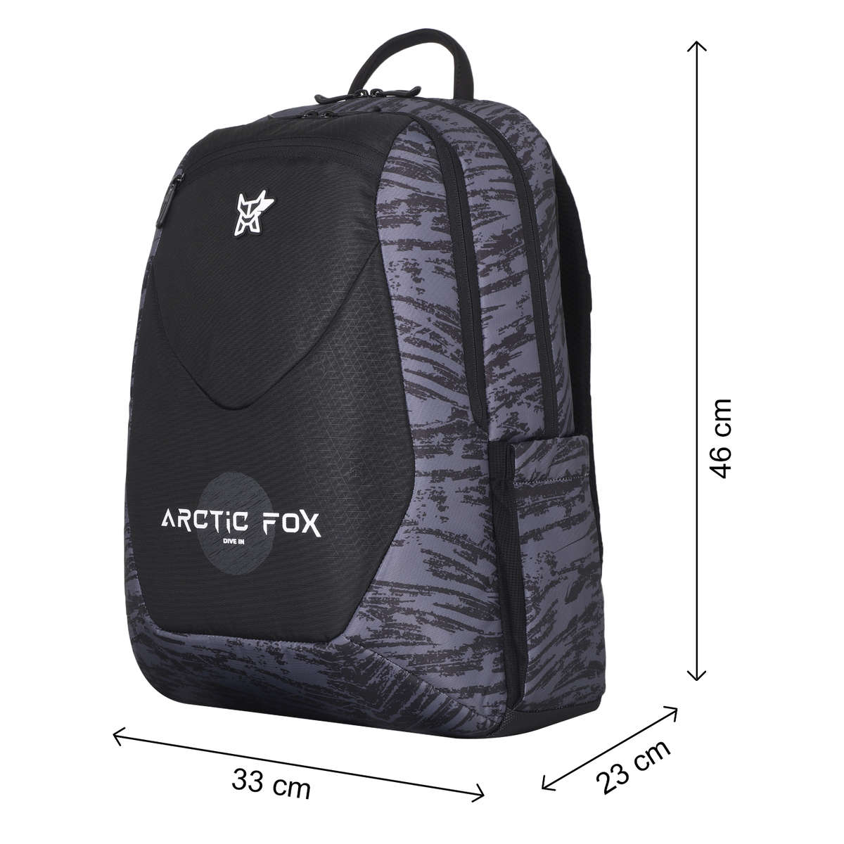 Arctic Fox Samurai 15.5 Inch Laptop Backpack - Black