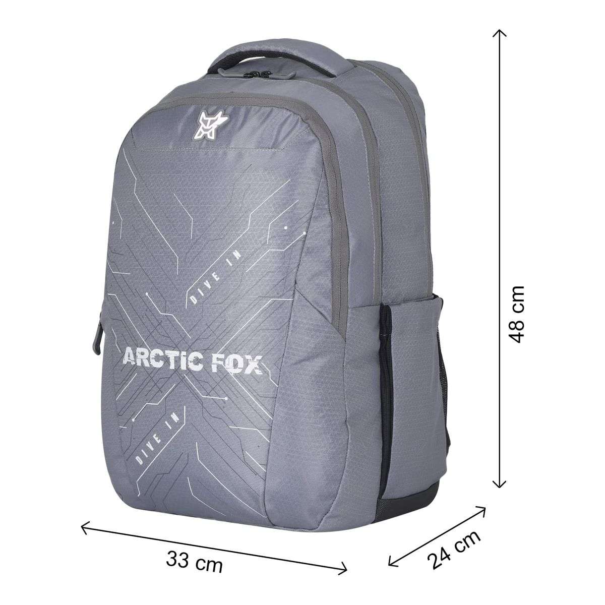 Arctic Fox Infinite 15.5 Inch Laptop Backpack - Grey