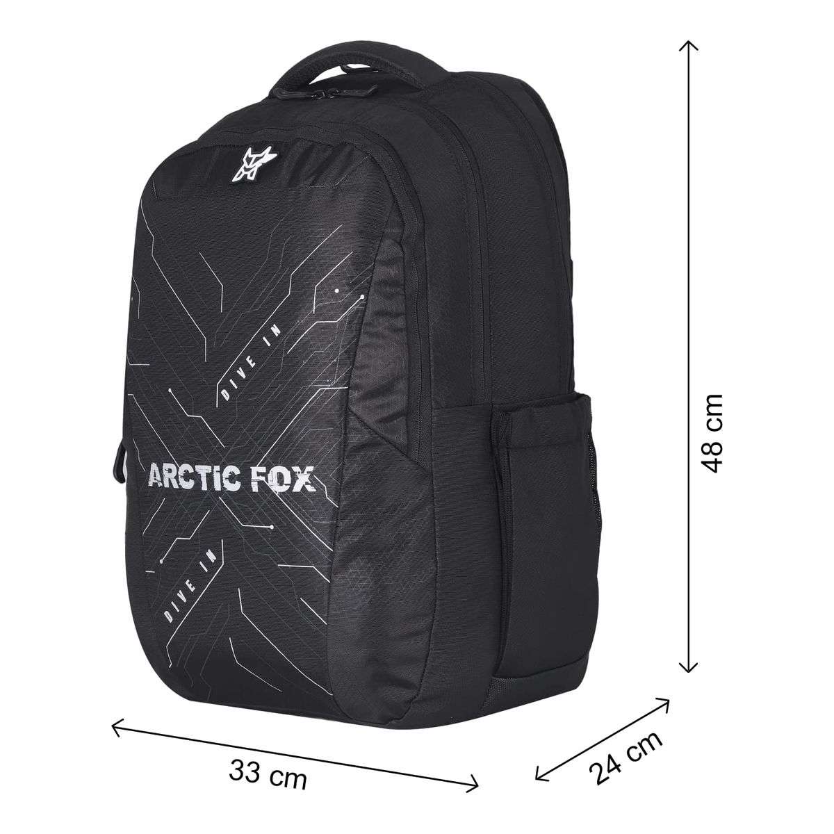 Arctic Fox Infinite 15.5 Inch Laptop Backpack - Black