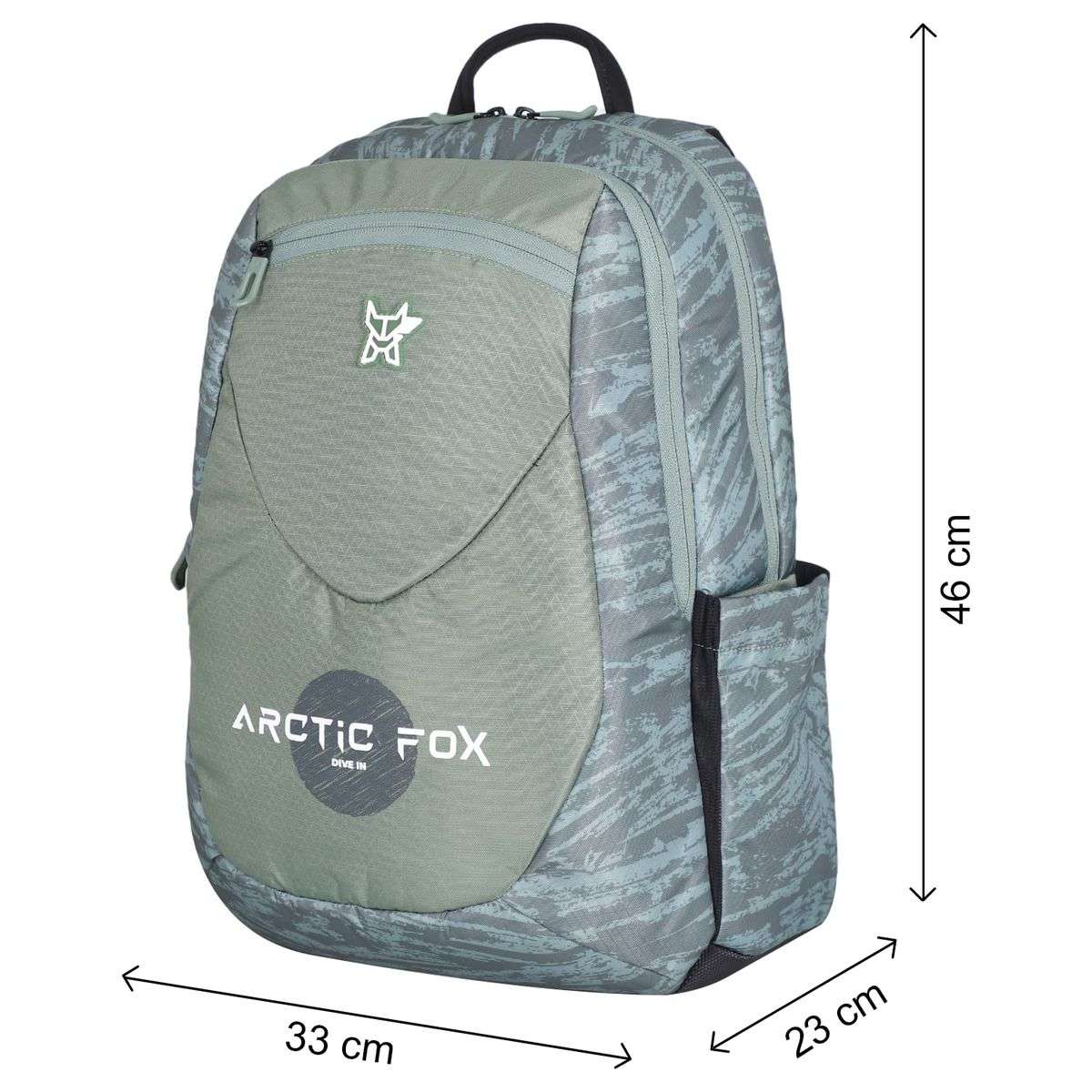 Arctic Fox Samurai 15.5 Inch Laptop Backpack - Green