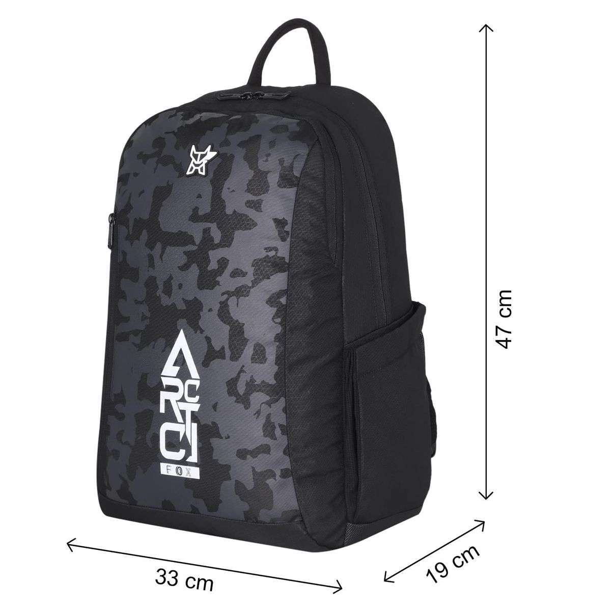Arctic Fox Grit 15.5 Inch Laptop Backpack - Black