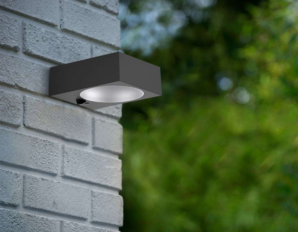 Luminar Lighting - Lunar Beam - Solar Wall Light 1000LM