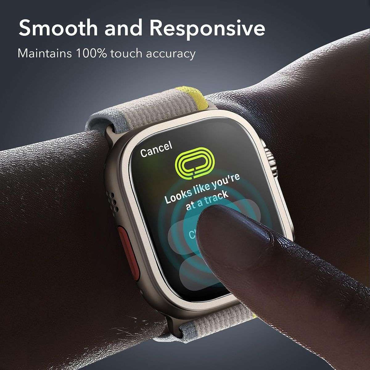 ESR Armorite Apple Watch Ultra/Ultra 2 Screen Protector (2022/23) - 2 Pack
