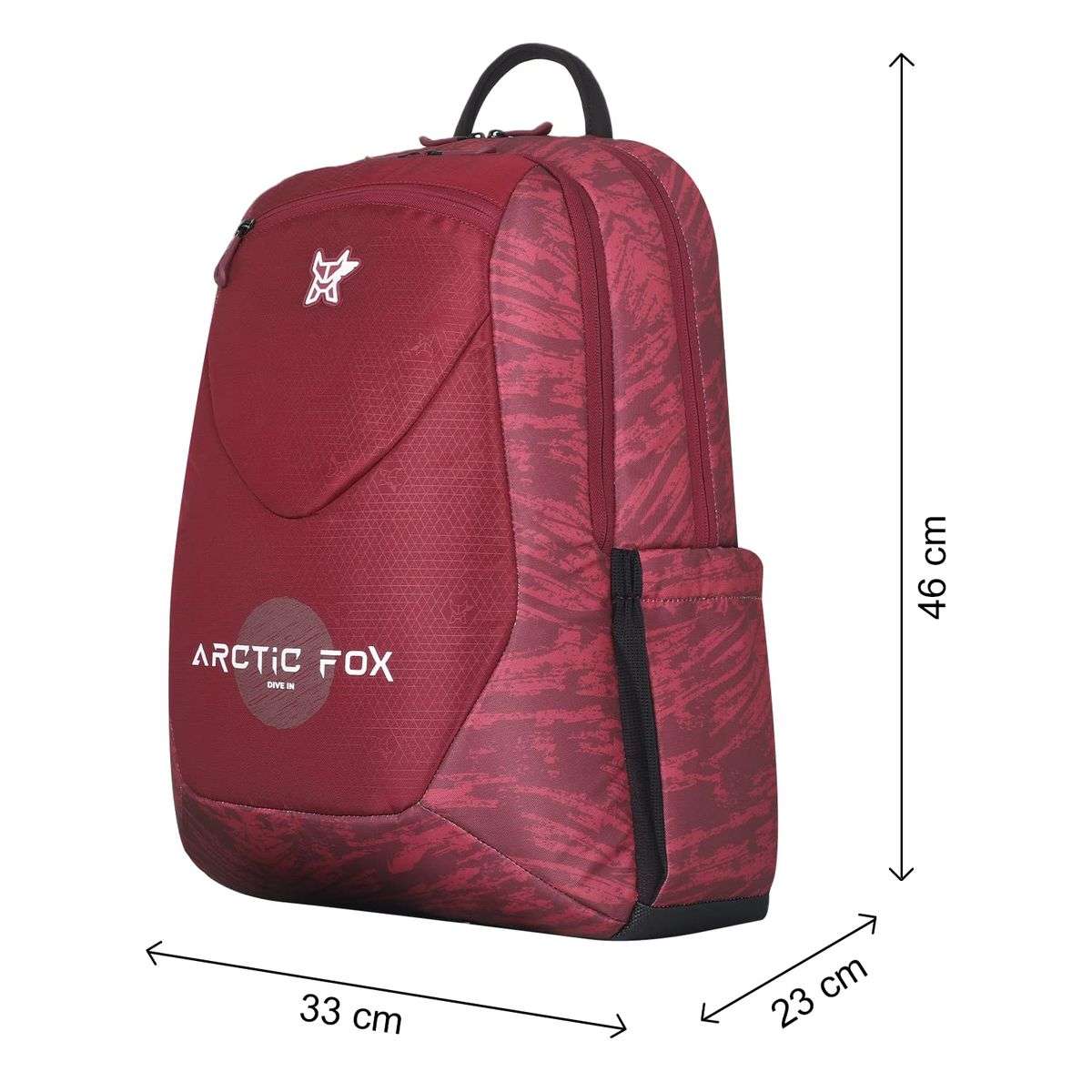 Arctic Fox Samurai 15.5 Inch Laptop Backpack - Red