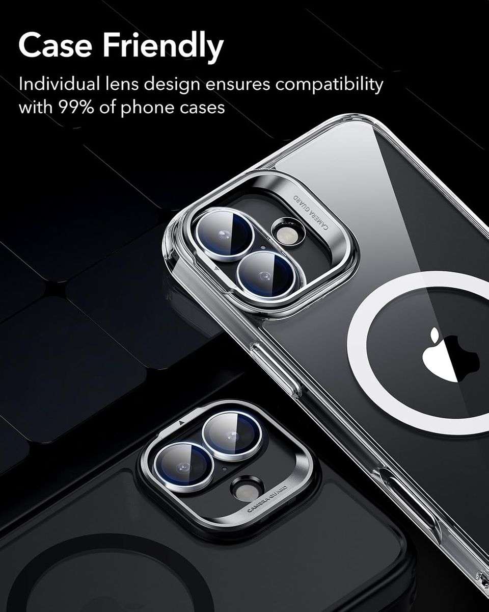 ESR Armorite Camera Lens Protector for iPhone 16/16 Plus Set
