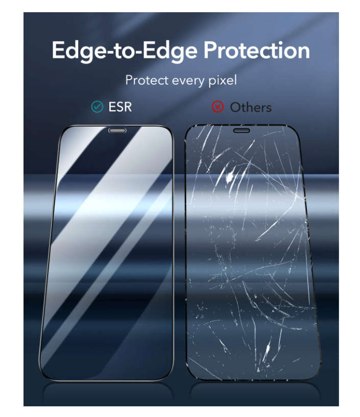 ESR Tempered-Glass Screen Protector for iPhone 13 Pro Max